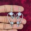 Moonstone 925 Solid Sterling Silver Earrings, Handmade Gemstone Earrings Jewelry, Gifts For Wife Brand New Earrings
