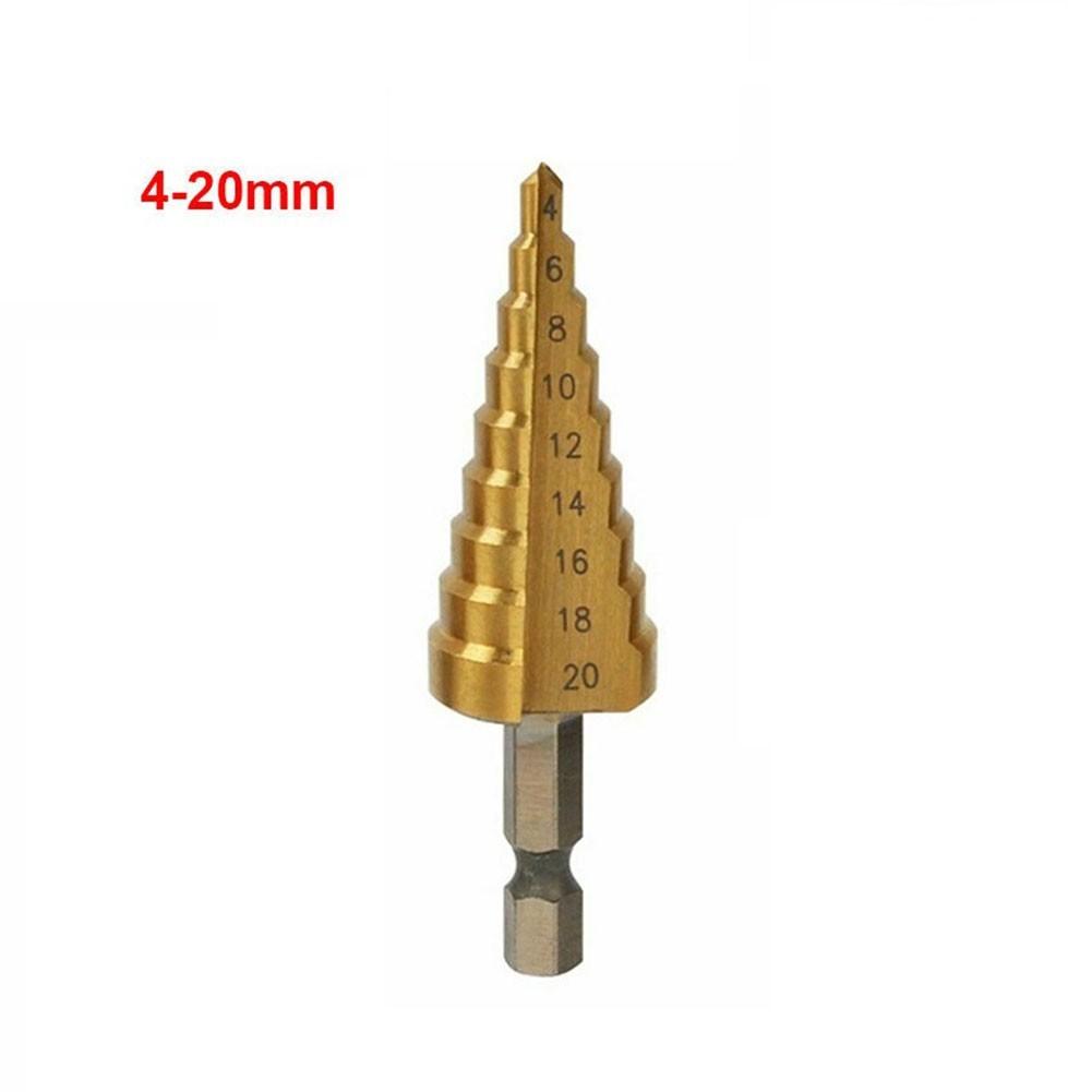 Оборудование для сверления ступенчатым конусом с шестигранным хвостовиком из быстрорежущей стали