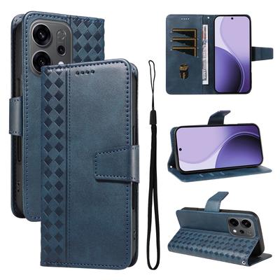 Для Oppo Reno 14 5G Кошелек-визитница с держателем для карт Магнитная книжка Кожаный чехол для телефона Для Oppo Reno 14 13 12 Pro 12FS 13FS 11F Чехол