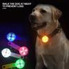 LED Dog Cat Collar Glowing Pendant Waterproof Pet Necklace Pendant Dog Cat Accessories