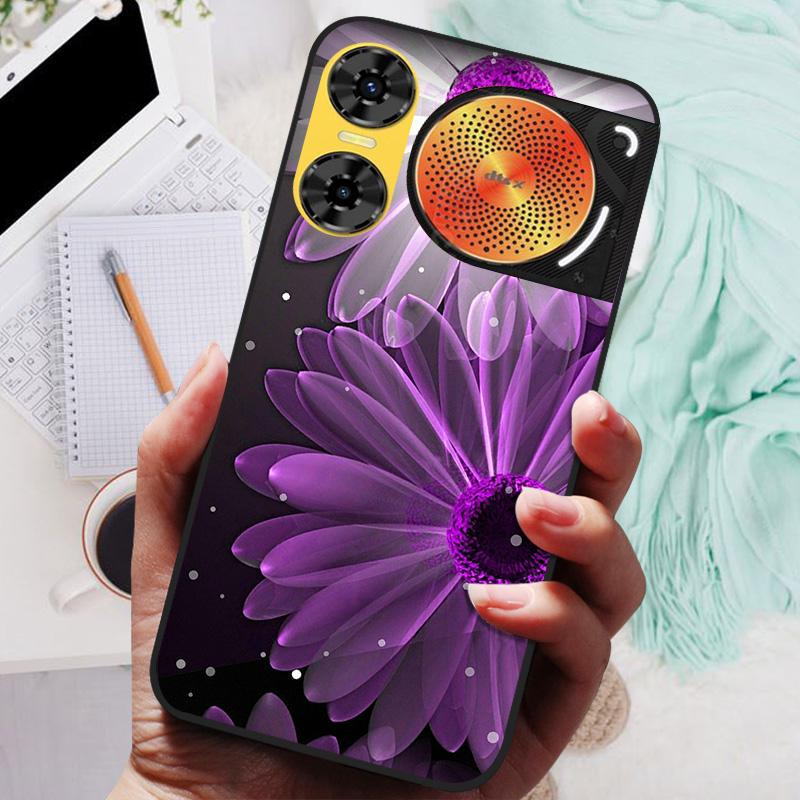 Для ZTE Nubia Music 2 Чехол Лев Волк Силиконовая Мягкая Задняя Крышка Для Nubia Music2 Чехлы для Телефона 6.7" Защитный Чехол Черный Матовый