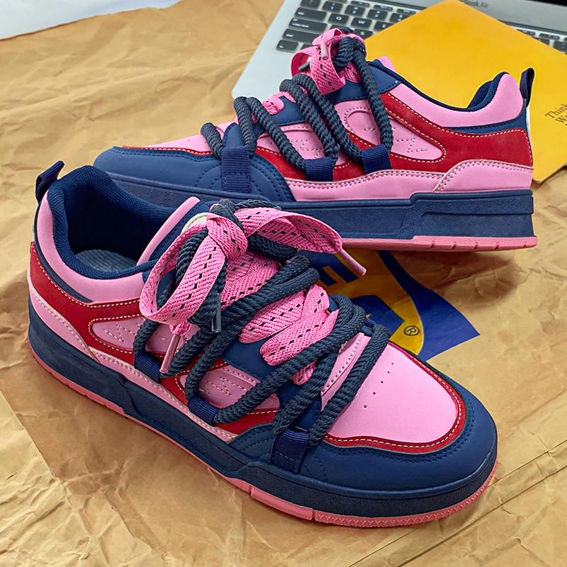 Женские массивные кроссовки женские осенние повседневные дышащие повседневные спортивные туфли вулканизированная обувь для пар новые кроссовки на платформе