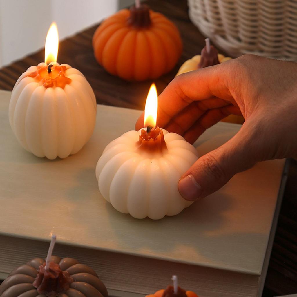 Halloween Pumpkin Aromatherapy Candle Factory Creative Shape Ornaments Holiday Gift Souvenir