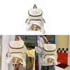 Crayon Chan Shin Plush Cartoon Backpack With Inner Zip Pouch Trendy Look Casual
