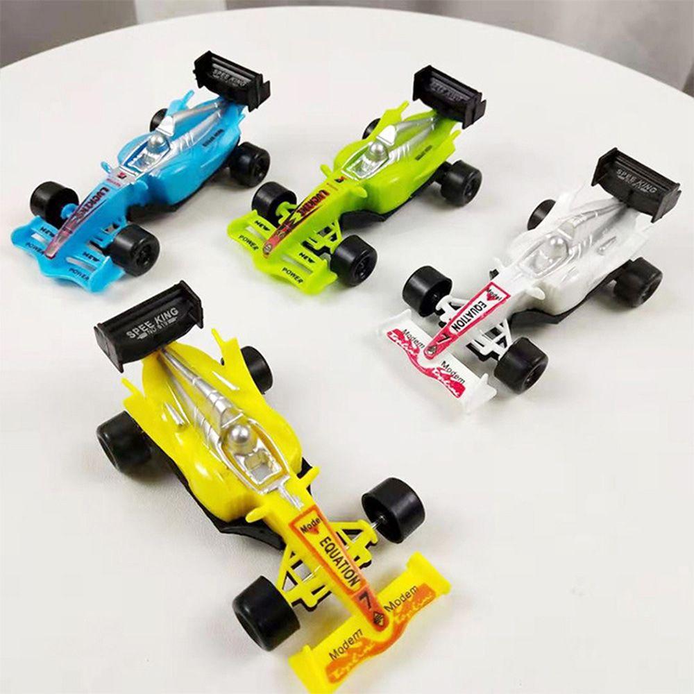 For 3-6 Years Creative Toys Cartoon Toy Mini Pull F1 Car Pull Back Car Toys Inertial Racing Cars