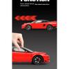 1/32 Сплав Литой Honda Acura NSX NA1 Модель Спортивного Автомобиля Симуляция Звука и Света Подставка Коллекционный Орнамент Подарок