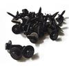 100pcs Car Tapping Screw Bolt Body Fender Liner Bumper Cover Hood Retainer Clips
