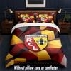 Lens FC Design Bed Bedding Set 1 Duvet Cover + 2 Pillowcases Soft Breathable Household Bed Linens