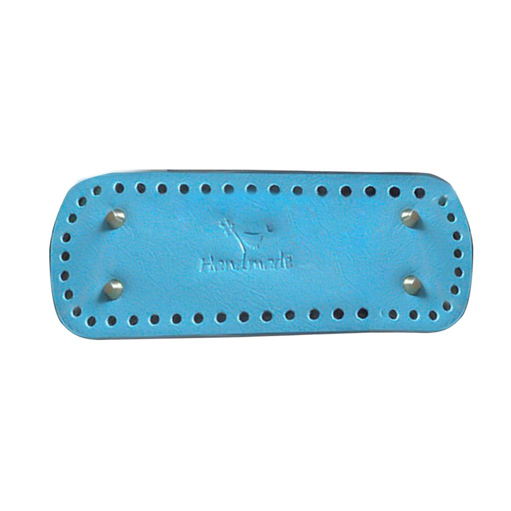 Овальное круглое дно для сумки из кожи с 44 отверстиями, основа для сумки с гвоздями, формовочная подкладка для вязаной сумки через плечо/на плечо, сделанной своими руками