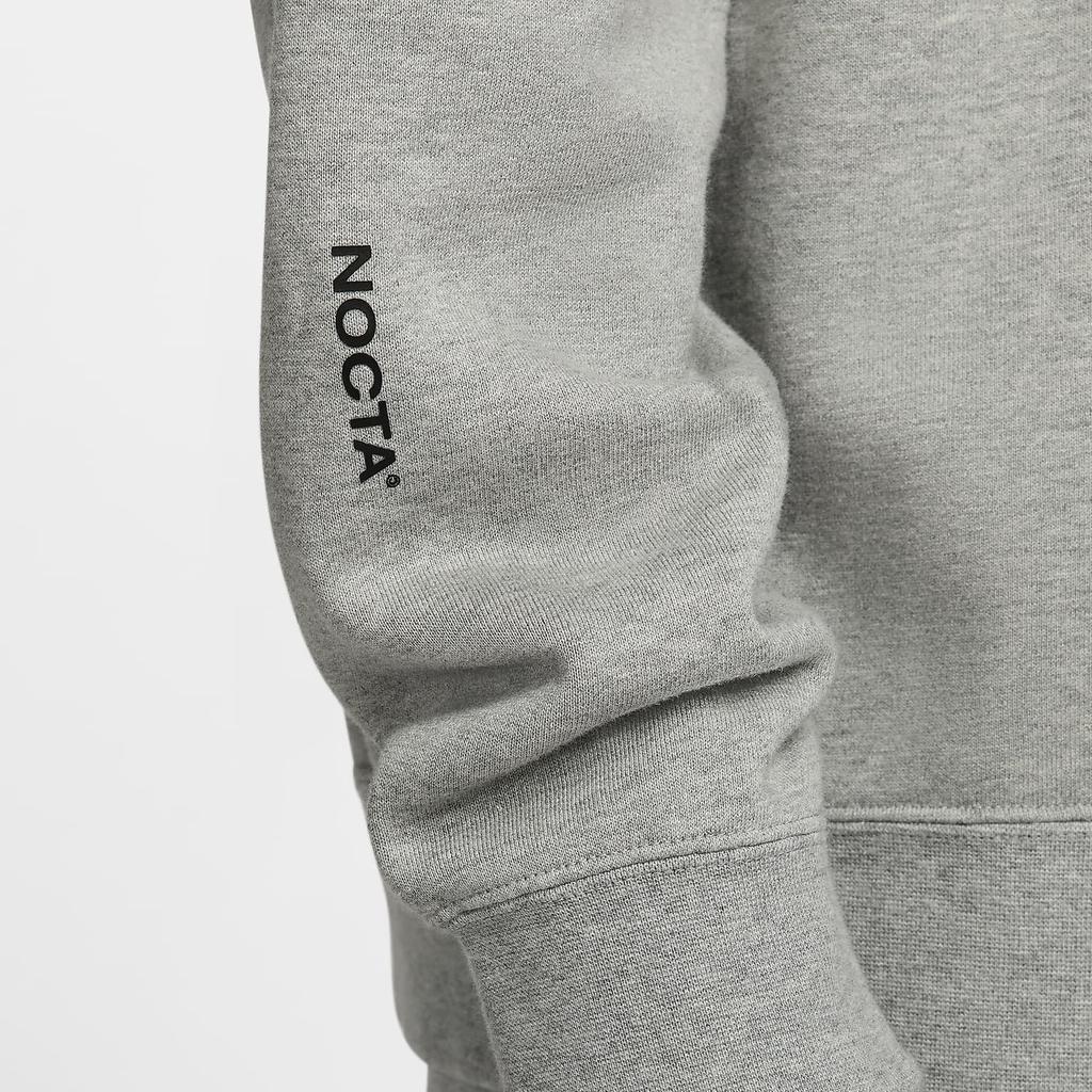 Nike X Nocta Collaboration FW24 Флисовая толстовка CS Crew Мужская толстовка Серая FN8160-063