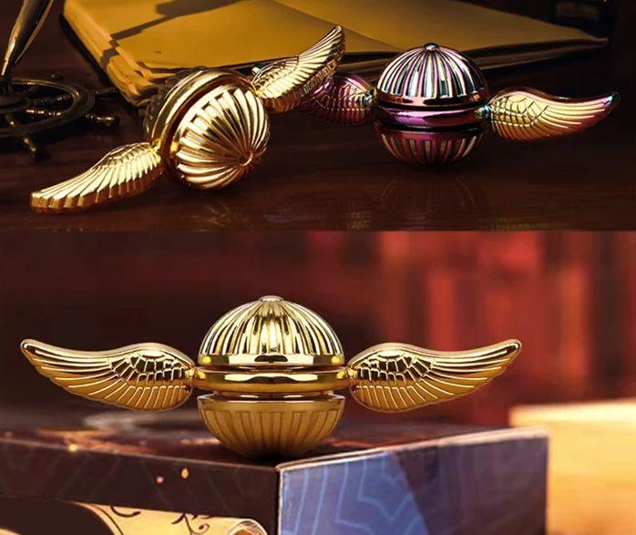 Metal Wing Fingertip Gyroscope Fidget Spinner Anti Pressure Fingertip Gyroscope For Children And Adults Top Decompression Toy