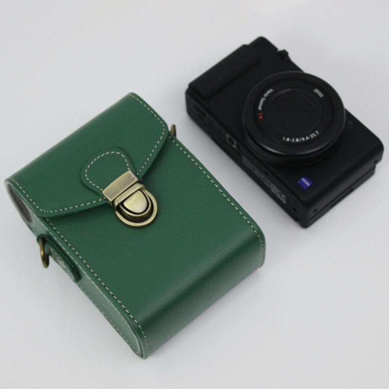 Camera Bag PU Leather Video Case Protective Pouch for S95 S90 SX260 SX240 SX275 S90 S120 G9X G7X G7X2 SX710 SX700 SX720