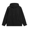 Li Ning Outdoor CF Shell Color Block Ветрозащитная Дышащая Водонепроницаемая Свободная Однослойная Куртка Мужские куртки Черный AFDW231-2