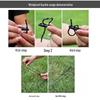 Junpo Outdoor Camping Butterfly Tarp
