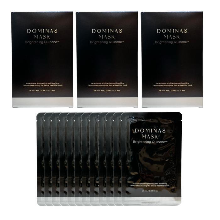 DOMINAS Mask Pack 3 Boxes 28ml 12-Serve Brightening Care (16680509A)