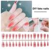 Ношение румян для ногтей ручной работы, натуральные, идеально прилегающие, накладные ногти без следов для натуральных ногтей
