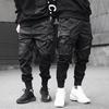 Men's Trendy Tactical Paratrooper Overalls: Li Xian & Han Shangyan Style Ribbon Leggings