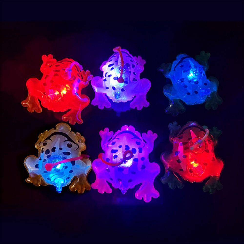 1 шт. светящийся воздушный шар в виде лягушонка, декор для дня рождения, надувная игрушка для детей