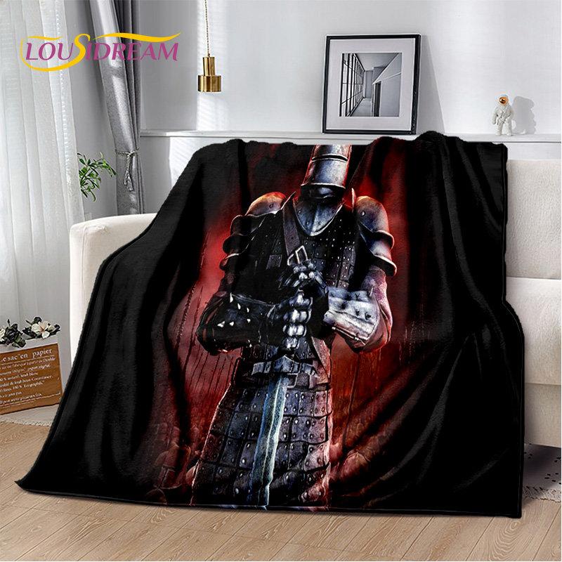 Мягкое плюшевое одеяло Cavalier Knight Templar Crusaders, фланелевое одеяло для гостиной, спальни, кровати, дивана, пикника