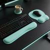 3Pcs Comfortable Keyboard Wrist Rest Set Non-Slip Base Keyboard Hand Cushion Laptop Use