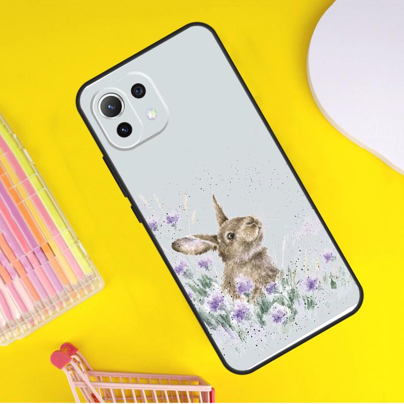 Чехол Кролик для Xiaomi 14 Ultra 13 11T 12T 13T 14T Pro POCO X6 X7 Pro X3 X5 F3 F5 F6 M6 Pro
