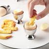 Egg Shell Opener Hard Soft Boiled Egg Cups Stainless Steel Egg White Yolk Separator Eggshell Cutter Remover Kitchen Tools Gadget