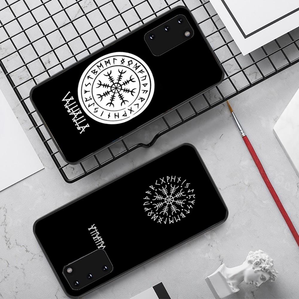 V-Viking V-Vegvisir Logo Phone Case For Samsung S 9 10 20 21 22 23 30 23 24 plus lite Ultra FE S10lite Fundas
