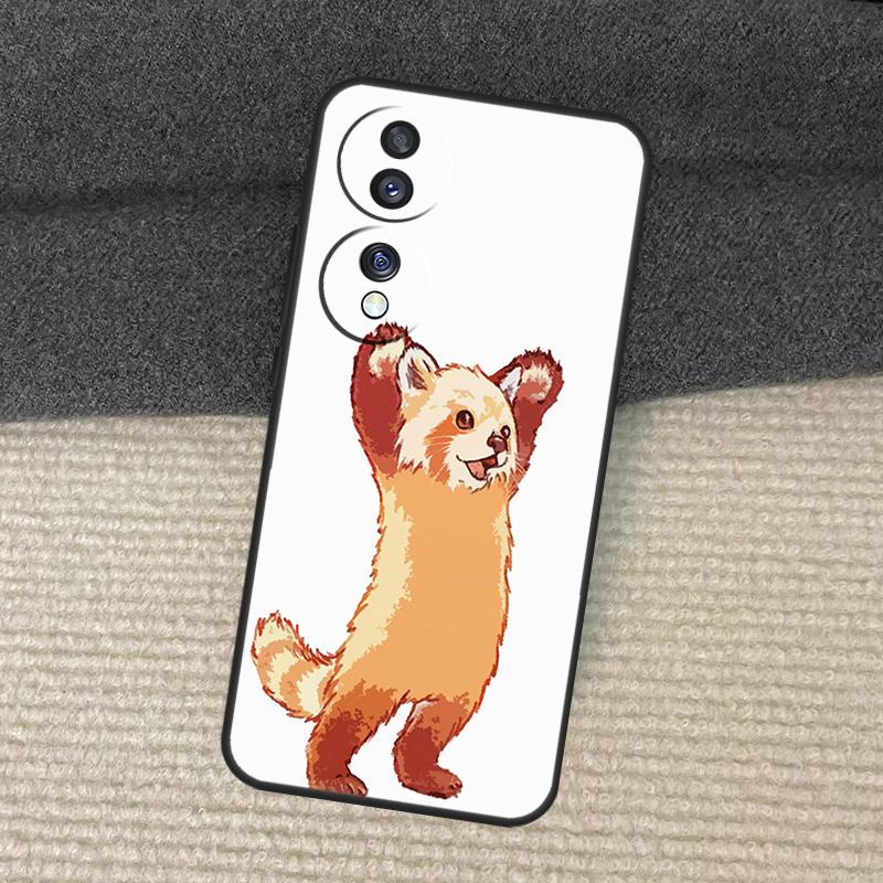 Red Panda Cute Case For Honor Magic 7 Pro 5 6 Lite Honor 200 Pro X9b X9a X8b X8a X8 X9 X9c 50 70 90 Cover