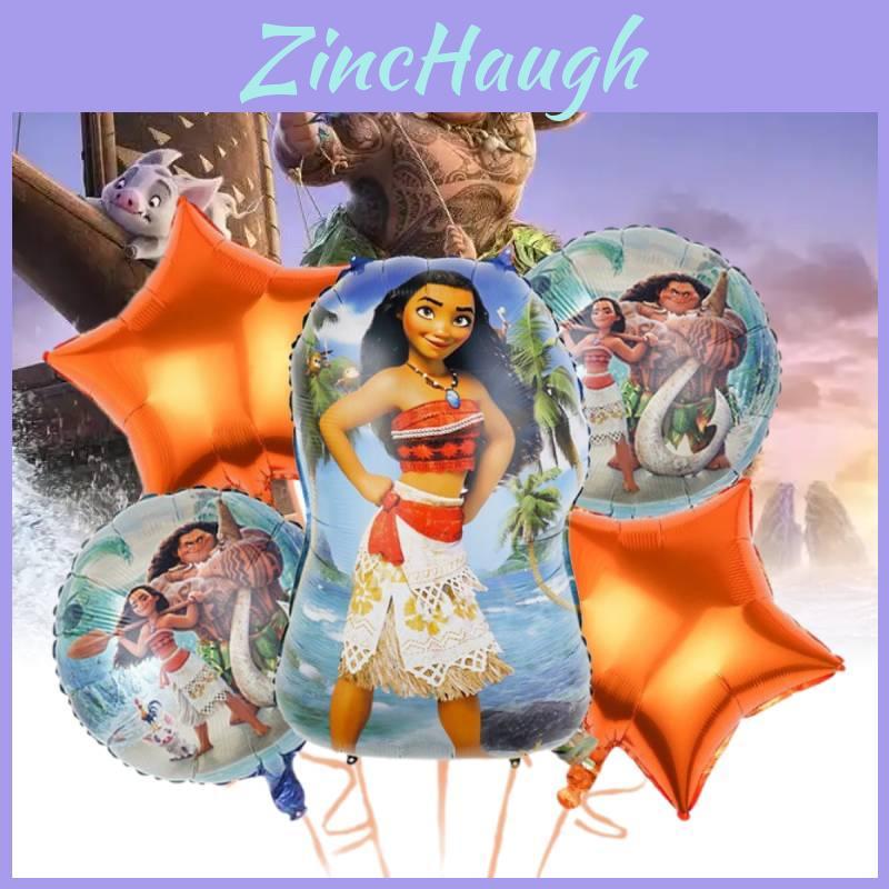 Colorful 18 Inch Moana Character Foil Balloon Ideal For Celebrations And Events
