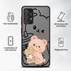 Cartoon Rabbit Bear Phone Cover Case for Samsung Galaxy A52S A72 A56 A55 A73 A33 A54 A34 A36 A14 A23 A17 A52 A16 A15 A53 A35