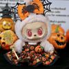 17cm Dolls Clothing For Labubu Outfit Accessories Sitting Party Halloween Trick-Or-Treat Series Accessory Pumpkin Headwear Dress