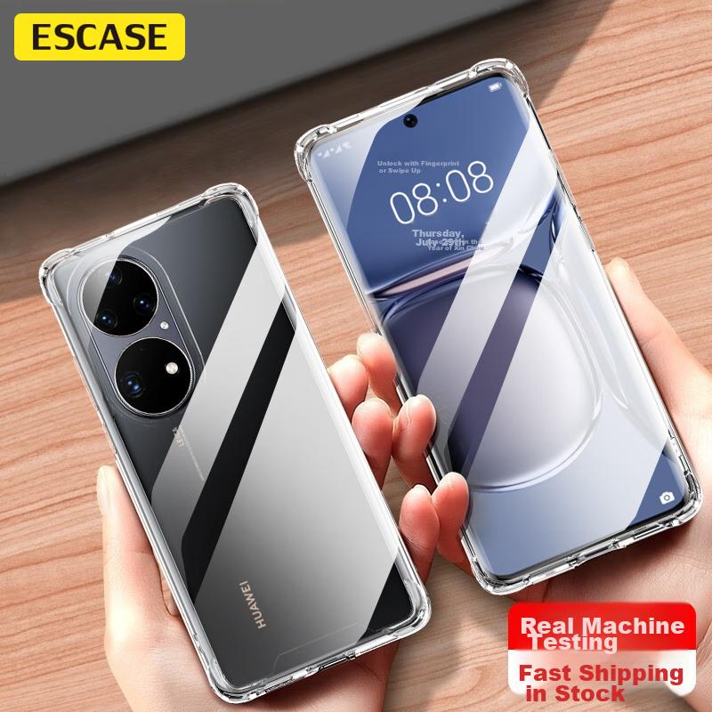 Huawei P50 Pro Phone Case, Full Protection Anti-Drop Cover, Premium TPU + PC Anti-Drop Anti-Yellowing, German Imported Bayer TPU, High Transparency