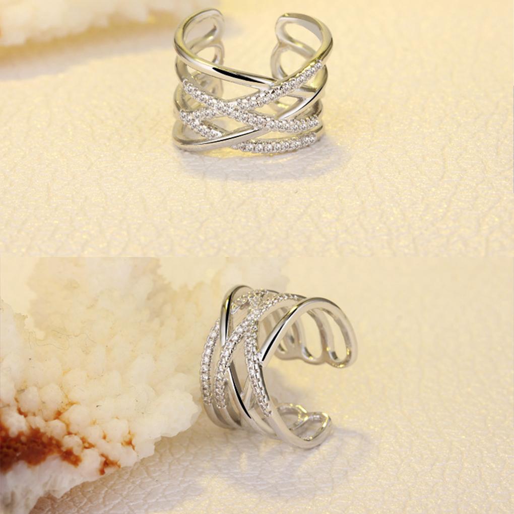 Кольцо Кристальные кольца Винтажный Минималистичный Классический Ювелирный Фурнитура Гипоаллергенный Удобный для Вечеринок Досуга Повседневной носки