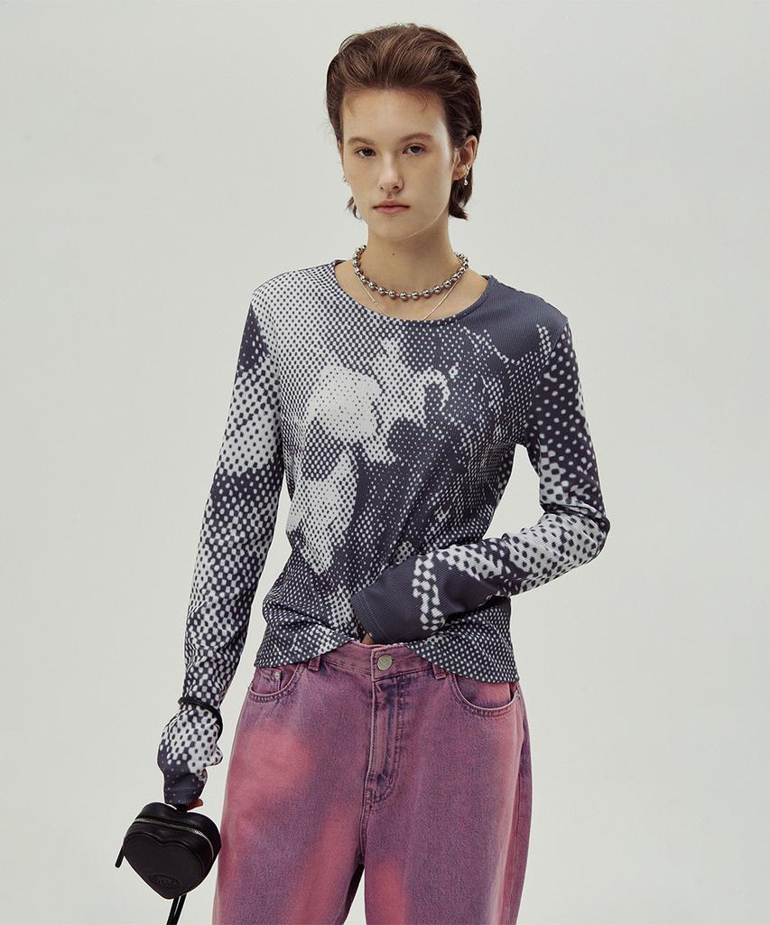 SINOON Wild Flower Long Sleeve