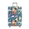 Thickened Elastic Printed Luggage Protector & Dust Cover