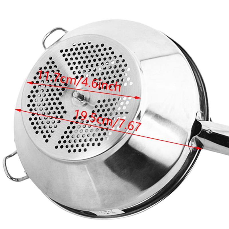 Multifunctional Stainless Steel Food Mill Rotary Mill Vegetable Strainer Potato Tomatoes Masher Grinder With Milling Discs