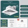 Бесшумный потолочный вентилятор для кухни и ванной