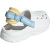 adidas Maxxclog K Белые Прозрачные Небесно-оранжевого оттенка Детские Кроссовки Основной Белый JR0099