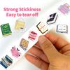 500Pcs/Roll Funny Bookish Art Kids Rewards Stickers - DIY Scrapbooks Album Decor Sealing Label Decals
