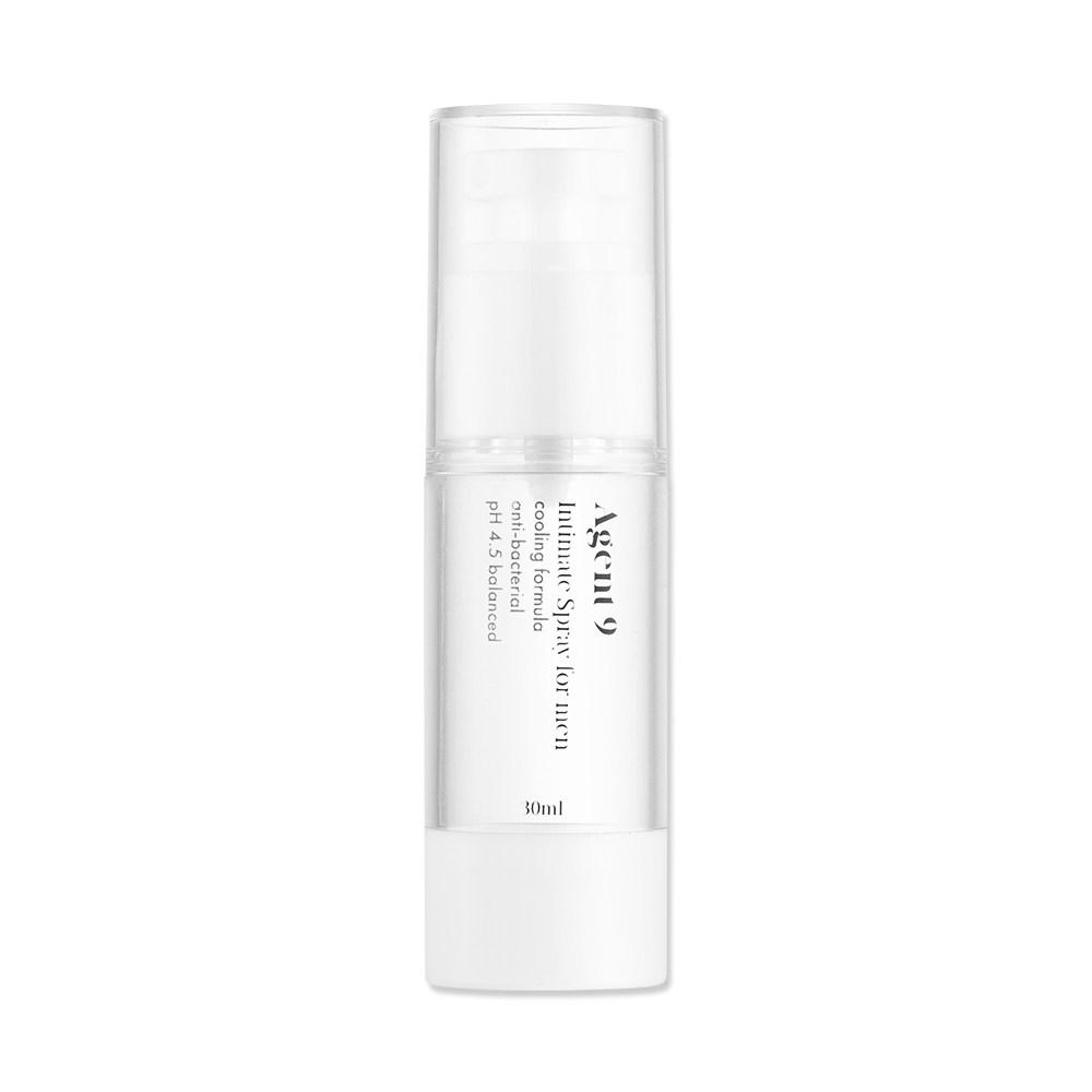 Agent Nine Hypoallergenic Men's Cleanser Cooling Spray, 30ml, 1 Unit