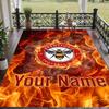 Custom Text Printed Rug Brentford Football Non Slip Floor Carpet For Home Room Decor