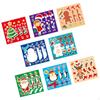 24Pcs Christmas Stickers for Kids Make Your Own Crafts Full Body Design Gifts