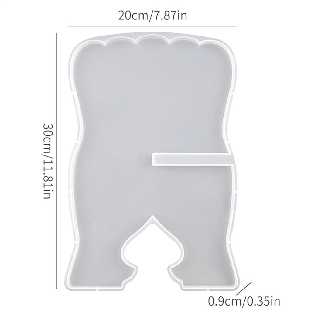 Book Holder Mold Plaster Mould Book Stand Silicone Mold For Desk Decoration Display Prayer Home Arts Crafts Holiday
