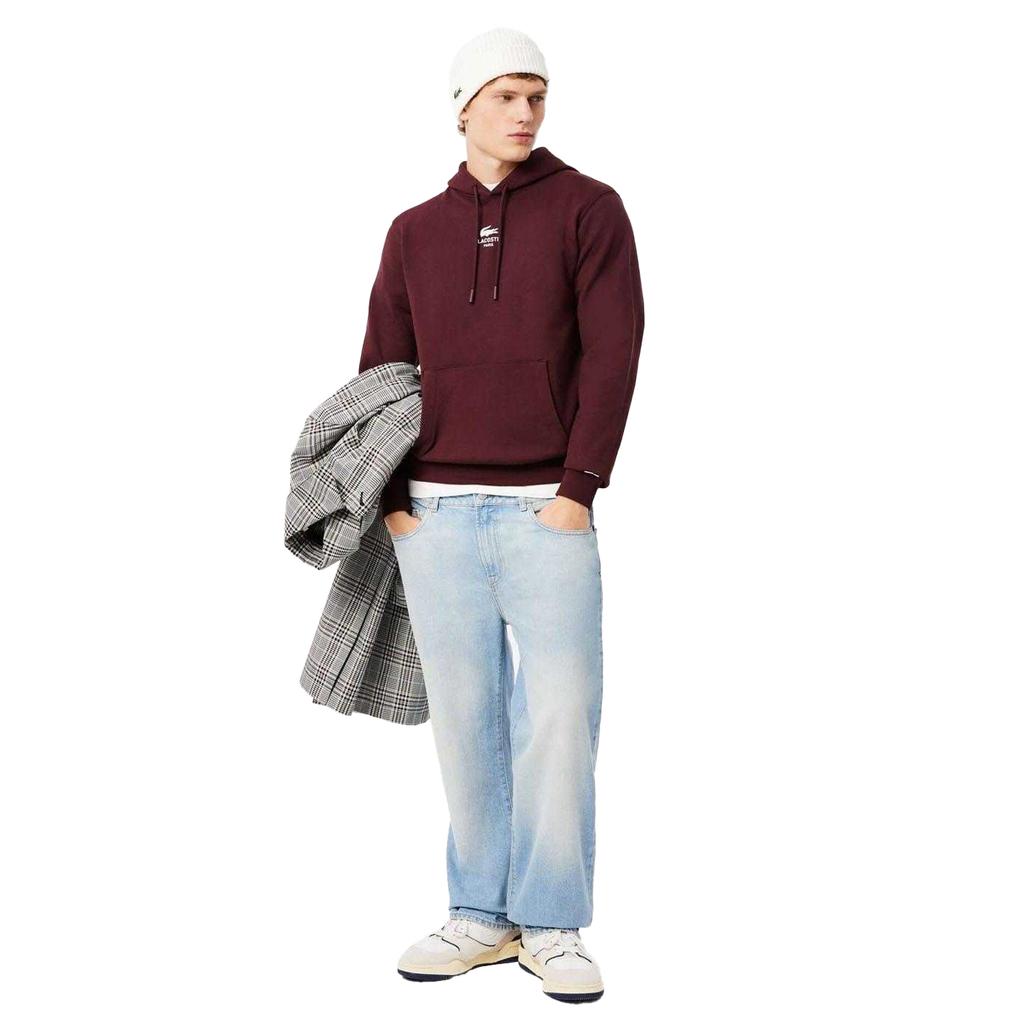 Lacoste Unisex Adult Back Print Hoodie