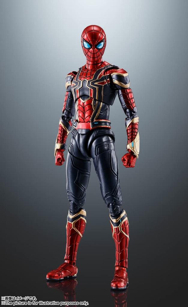 TAMASHII NATIONS Iron Spider No Way 145mm Painted Movable Figure S.H.Figuarts (Spider-Man Home) Approx. ABS&PVC