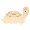Wooden Silhouette 23 X 15 Cm - Turtle and Lace Shell