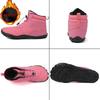 Mens Womens Outdoor Waterproof Winter Boots Snow Barefoot Casual Shoes Warm Work Shoes Ankle Shoes for Climbing Hiking Non-slip