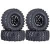 Алюминиевый сплав 1,3 дюйма Beadlock Диск Колесо Шина Для 1/24 Fms24 Axial Scx24 1/18 Traxxas Trx4m Trx4-m RC Гусеничный Автомобиль Шина