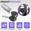 1set Ignition Lock Cylinder Switch Keys 5003843AB 5003843AA 5083915AB 703719 For Chrysler Dodge Caravan Jeep Cherokee Plymouth