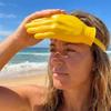 Funny Hand Shaped Visor UV Protection Palm Visor Headband Unisex Palm Shaped Sun Hat  Pool Party
